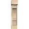 Ekena Millwork Balboa Block Rough Sawn Bracket w/ Offset Brace, Douglas Fir, 6"W x 16"D x 28"H BKT0604X16X28BOA05RDF - alternate 3